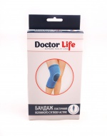 Эластичный бандаж коленного сустава Active А7-052 TM Doctor Life Эластичный бандаж коленного сустава Active А7-052 TM Doctor Life