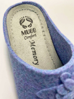 Тапочки анатомические женские Mubb (229-21) Голубой Тапочки анатомические женские Mubb (229-21) Голубой